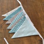 Guirlande de fanions en tissus