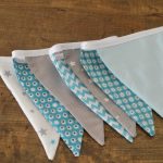 Guirlande de fanions en tissus