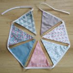 Guirlande de fanions en tissus