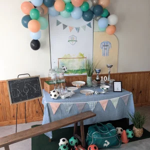Décoration anniversaire “Football Party” - Pack complet