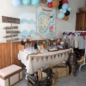 Décoration anniversaire “Pirates” - Pack complet