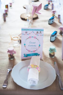 Décoration de tables et salle de fête pour mariage