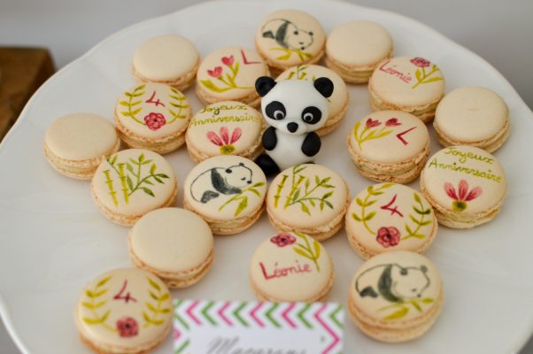 Sweet table thème "Panda girly" pour fête d'anniversaire d'enfant
