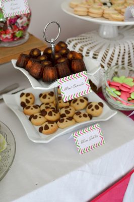 Sweet table thème "Panda girly" pour fête d'anniversaire d'enfant