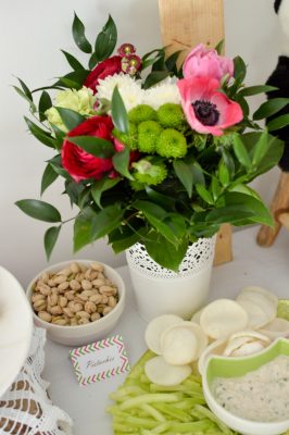 Sweet table thème "Panda girly" pour fête d'anniversaire d'enfant